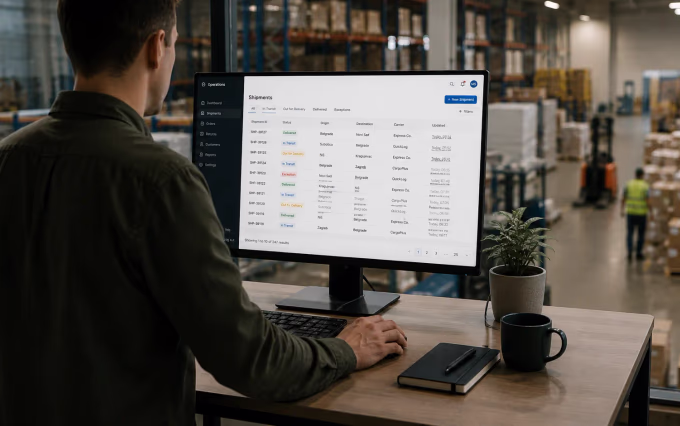 A scheduling and job-tracking platform