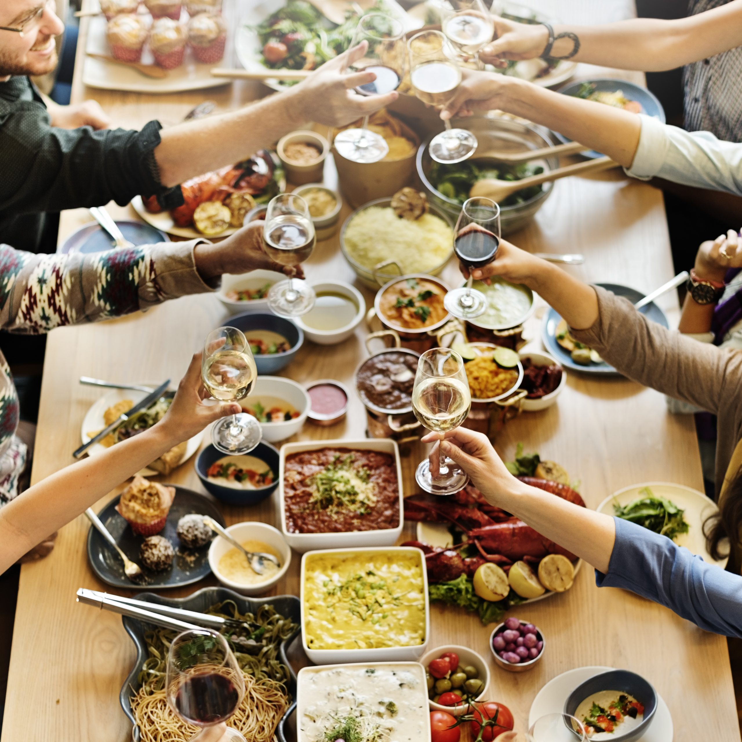 food buffet dining